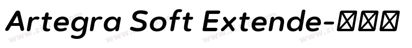 Artegra Soft Extende字体转换